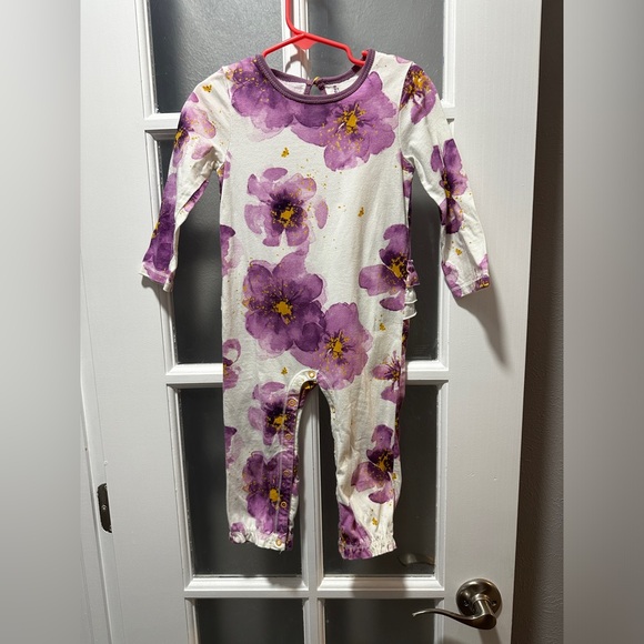 Burt's Bees Baby Other - Burt’s Bees Floral Romper